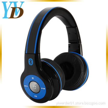 Dazzle Colour Keep Warm Portable Foldable Bluetooth Headphone with TF FM Sport Party (YWD-T10)